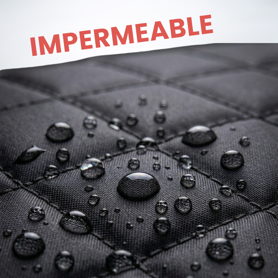 Protector de Asiento Trasero para Mascotas, Impermeable, Antideslizante y Resistente con ancla